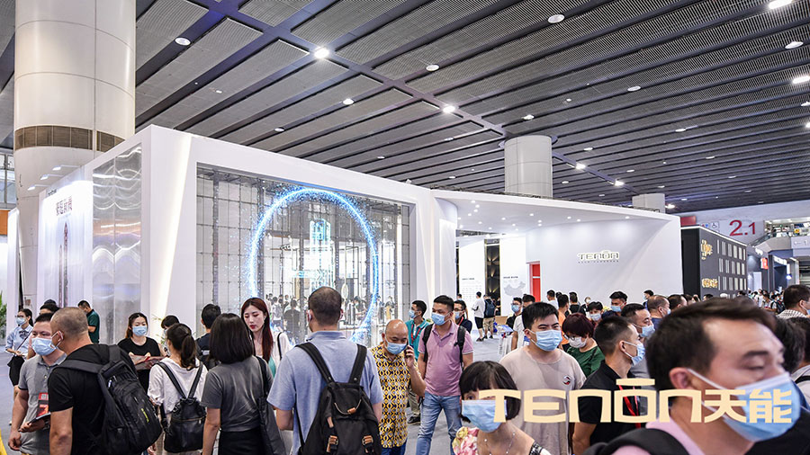 鸭脖体育建博展会现场 鸭脖体育建博展会现场